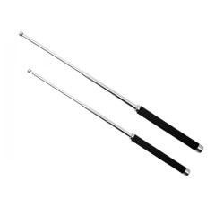 Set doua bastoane telescopic pliabil DEPOX®, 51 cm / 65 cm, argintiu Set doua bastoane telescopic pliabil DEPOX®, 51 cm / 65 cm, argintiu