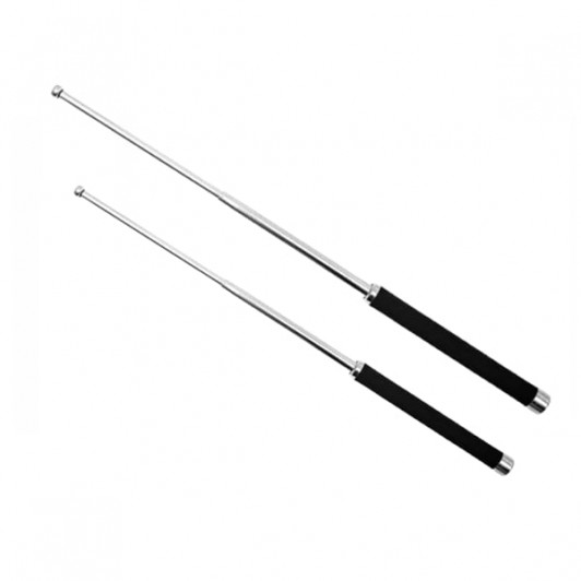 Set doua bastoane telescopic pliabil DEPOX®, 51 cm / 65 cm, argintiu Set doua bastoane telescopic pliabil DEPOX®, 51 cm / 65 cm, argintiu