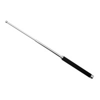 Set doua bastoane telescopic pliabil DEPOX®, 51 cm / 65 cm, argintiu