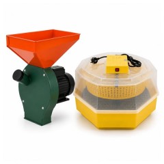 Set moara electrica pentru cereale 3.5 kW si incubator electric pentru oua, Cleo, model 5 DEPOX®, g Set moara electrica pentru cereale 3.5 kW si incubator electric pentru oua, Cleo, model 5 DEPOX®, g