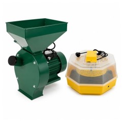 Set moara electrica multifunctionala 3.8 kW si incubator electric pentru oua, Cleo, model 5 DEPOX®, Set moara electrica multifunctionala 3.8 kW si incubator electric pentru oua, Cleo, model 5 DEPOX®,