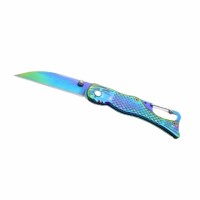 Set topor Survivor si  briceag sirena rainbow DEPOX®, Desert Camo, 39 cm/15 cm
