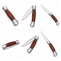 Set 2 cutite pliabile outdoor cu aspect lemn, 37 cm /28,5 cm, multicolor Set 2 cutite pliabile outdoor cu aspect lemn, 37 cm /28,5 cm, multicolor