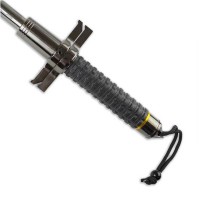 Set baston telescopic cu ciocan si spray cu piper, husa inclusa, 24-67 cm/50 ml