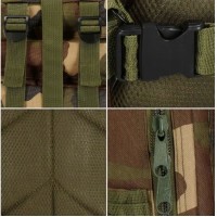 Rucsac Tactic Militar de Supraviețuire 28L, Camuflaj, Compartimente Multiple, Sistem MOLLE