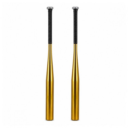 Set doua bate de baseball DEPOX®, aluminiu, 80 cm, auriu