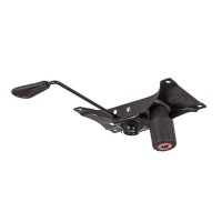 Set placuta balans metalica 22 cm x 15 cm, baza 60 cm, rolă universală cauciuc si cilindru piston, g
