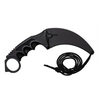 Set doua cutite karambit vanatoare DEPOX®, lamă fixă, oțel inoxidabil 420, negru/multicolor, 19 cm Set doua cutite karambit vanatoare DEPOX®, lamă fixă, oțel inoxidabil 420, negru/multicolor, 19 cm