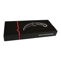 Set doua cutite karambit vanatoare DEPOX®, lamă fixă, oțel inoxidabil 420, rainbow/gri, 19 cm Set doua cutite karambit vanatoare DEPOX®, lamă fixă, oțel inoxidabil 420, rainbow/gri, 19 cm