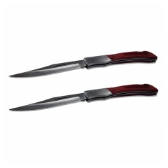 Set doua bricege de vanatoare, camping si pescuit DEPOX®, 26 cm​, husa inclusa