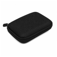 Cutie rigida pentru prastie, husa protectie, compacta, rezistenta la socuri, 16x11x4 cm, negr Cutie rigida pentru prastie, husa protectie, compacta, rezistenta la socuri, 16x11x4 cm, negr
