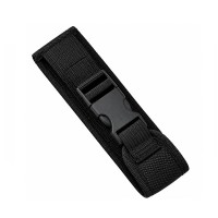 Set doua cutite cu lamă tip stiletto automate DEPOX®, mâner negru, 27 cm, cu husă inclusa