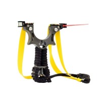 Set praștie de precizie din rasina cu laser si 100 bile metalice 9 mm, DEPOX®, 2 elastice de rezervă Set praștie de precizie din rasina cu laser si 100 bile metalice 9 mm, DEPOX®, 2 elastice de rezervă