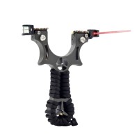 Set praștie de precizie din rasina cu laser si 100 bile metalice 9 mm, DEPOX®, 2 elastice de rezervă Set praștie de precizie din rasina cu laser si 100 bile metalice 9 mm, DEPOX®, 2 elastice de rezervă