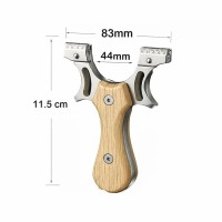 Set prastie cu laser si 100 bile metalice 7 mm DEPOX®, metalica, 11.5 cm, cu boloboc, maner lemn, bej Set prastie cu laser si 100 bile metalice 7 mm DEPOX®, metalica, 11.5 cm, cu boloboc, maner lemn, bej