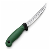 Set trei cuțite pentru filetat DEPOX®, lamă curbată din oțel inoxidabil cu alveole, mâner ergonomic Set trei cuțite pentru filetat DEPOX®, lamă curbată din oțel inoxidabil cu alveole, mâner ergonomic