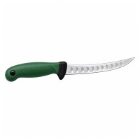 Set trei cuțite pentru filetat DEPOX®, lamă curbată din oțel inoxidabil cu alveole, mâner ergonomic Set trei cuțite pentru filetat DEPOX®, lamă curbată din oțel inoxidabil cu alveole, mâner ergonomic
