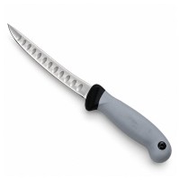 Set trei cuțite pentru filetat DEPOX®, lamă curbată din oțel inoxidabil cu alveole, mâner ergonomic Set trei cuțite pentru filetat DEPOX®, lamă curbată din oțel inoxidabil cu alveole, mâner ergonomic