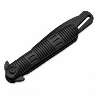 Set doua cutite pliabile de vânătoare DEPOX®, mâner aluminiu, negru/rosu 24.5 cm/23 cm