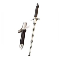 Set baston telescopic DEPOX®, spărgător de geamuri, mâner antiderapantm husa inclusa, 24-67 cm/50 ml