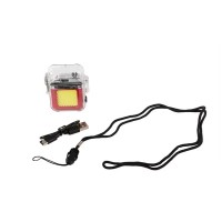Bricheta cu plasma si lanterna LED DEPOX®, portabila, waterproof, 6x5,5x2cm