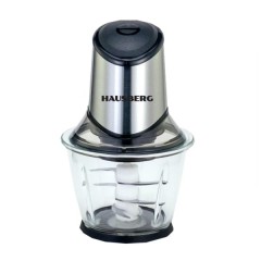 Tocător electric de bucătărie DEPOX®, bol din sticlă 1,5 L, 6 lame din inox, 400–500 W