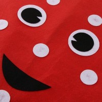 Costum leguma Ciuperca, DEPOX®, rosu, marime universala