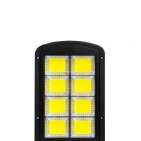 Set cameră de supraveghere exterior si 2 lămpi solare LED cu senzori și telecomenzi DEPOX®, 8 MP, 4G SIM / Wi-Fi, două obiective, 355°, vedere nocturnă color