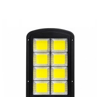 Cameră de supraveghere exterior si  2 lămpi solare LED cu senzori și telecomenzi DEPOX®, Wi-Fi, 360°, vedere nocturnă