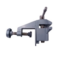 Set doua mini menghine din fonta DEPOX®, prindere de masa, nicovala, 10 cm, gri