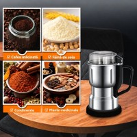 Râșniță electrică pentru cafea DEPOX®, 500W, capacitate 300g, lame din oțel inoxidabil