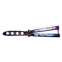 Briceag de antrenament, otel inoxidabil, Rainbow Training, multicolor, 21.5 cm Briceag de antrenament, otel inoxidabil, Rainbow Training, multicolor, 21.5 cm