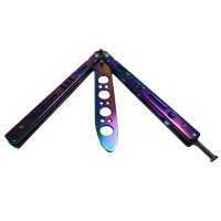 Briceag de antrenament, otel inoxidabil, Rainbow Training, multicolor, 21.5 cm