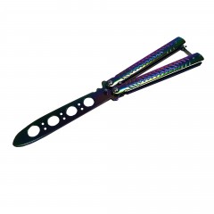 Briceag de antrenament, otel inoxidabil, Rainbow Scales, multicolor, 21.5 cm Briceag de antrenament, otel inoxidabil, Rainbow Scales, multicolor, 21.5 cm