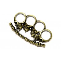Set doua rozete metalice tip box, pumnal, Celtic SKull Bronze,160 g