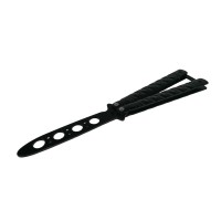Briceag fluture de antrenament, Wave Blade, 22 cm, negru Briceag fluture de antrenament, Wave Blade, 22 cm, negru