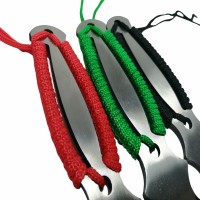 Set trei cutite de aruncat, Three Brothers, multicolor, otel inoxidabil, 18.5 cm