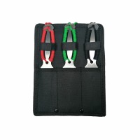 Set trei cutite de aruncat, Three Brothers, multicolor, otel inoxidabil, 18.5 cm