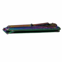 Briceag fluture, Tree of Life, otel inoxidabil, multicolor, 21.5 cm Briceag fluture, Tree of Life, otel inoxidabil, multicolor, 21.5 cm