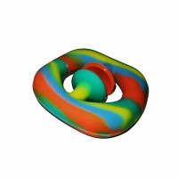 Jucarie antistres senzoriala, cauciuc, 6 cm, multicolor