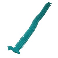 Jucarie senzoriala superelastica, antistres, Gummy Llama, cauciuc, 21 cm, albastru