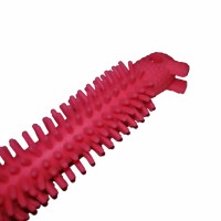 Jucarie antistres, Gummy Llama, cauciuc, 21 cm, roz