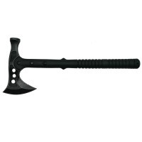 Topor Survivor, Hammer Fall, otel inoxidabil, negru, 39 cm, teaca inclusa Topor Survivor, Hammer Fall, otel inoxidabil, negru, 39 cm, teaca inclusa