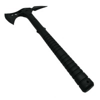 Topor Survivor, Sting Fall, otel inoxidabil, negru, 39 cm, teaca inclusa