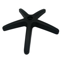 Baza pentru scaun directorial, plastic, 48 cm, neagra