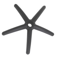 Baza pentru scaun directorial, plastic, 55 cm, neagra