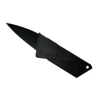 Cutit pliabil, House of Cards, negru, 14.5 cm