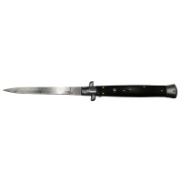 Briceag automat, Italian Blade, Stiletto, otel inoxidabil, 33 cm, husa inclusa