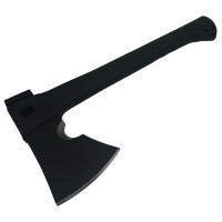 Topor Survivor, Futuristic Survival, otel inoxidabil, negru, 35.5 cm, teaca inclusa Topor Survivor, Futuristic Survival, otel inoxidabil, negru, 35.5 cm, teaca inclusa