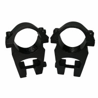 Inele de montura pentru lunete airsoft DEPOX®, 11 mm, metalice, negre